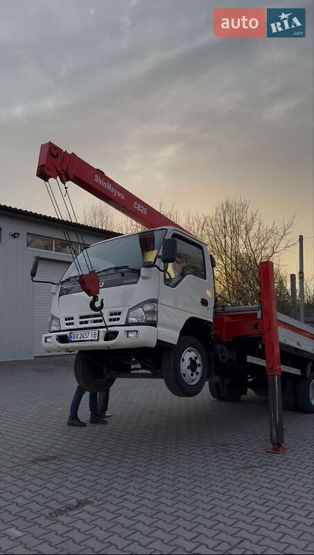 Кран-манипулятор Isuzu NQR 2008 в Хмельницком