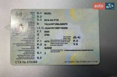 Грузовой фургон Isuzu NQR 2008 в 