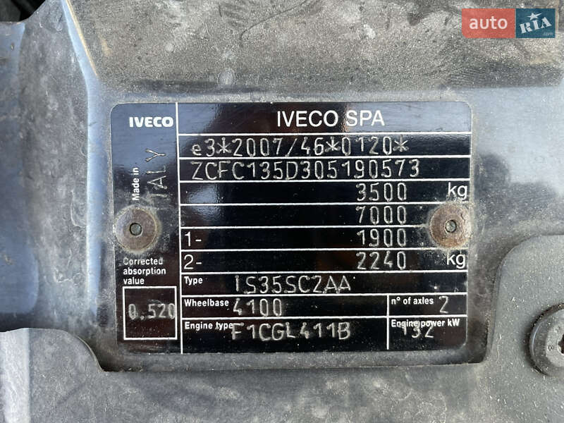 Грузовой фургон Iveco Daily 2017 в Винниках