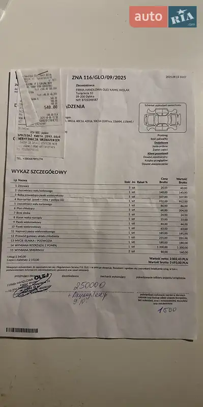 Грузовой фургон Iveco Daily 2019 в Радехове документ