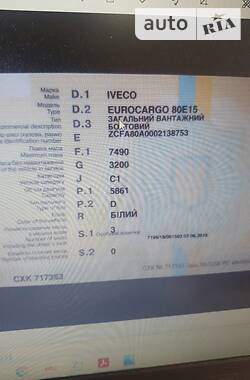 Борт Iveco EuroCargo 1995 в Кривом Роге
