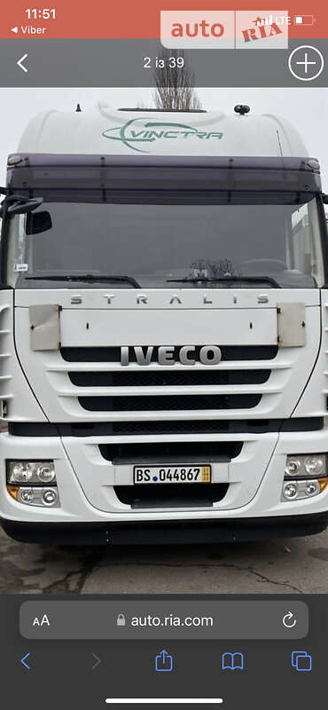Тягач Iveco Stralis 2013 в Новомосковську