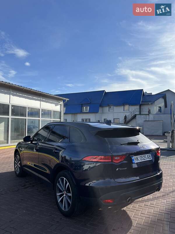 Позашляховик / Кросовер Jaguar F-Pace 2017 в Рівному