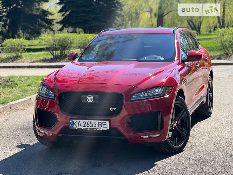 Внедорожник / Кроссовер Jaguar F-Pace 2018 в Киеве