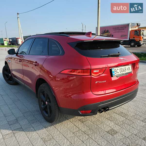 Позашляховик / Кросовер Jaguar F-Pace 2016 в Львові