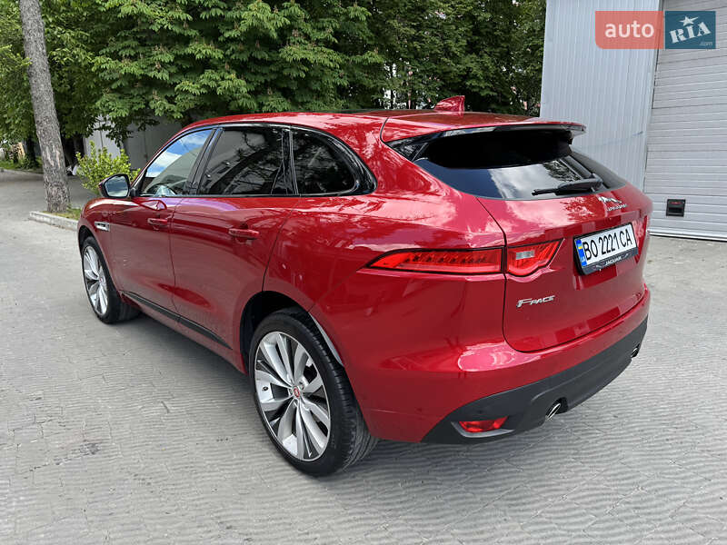 Внедорожник / Кроссовер Jaguar F-Pace 2018 в Тернополе