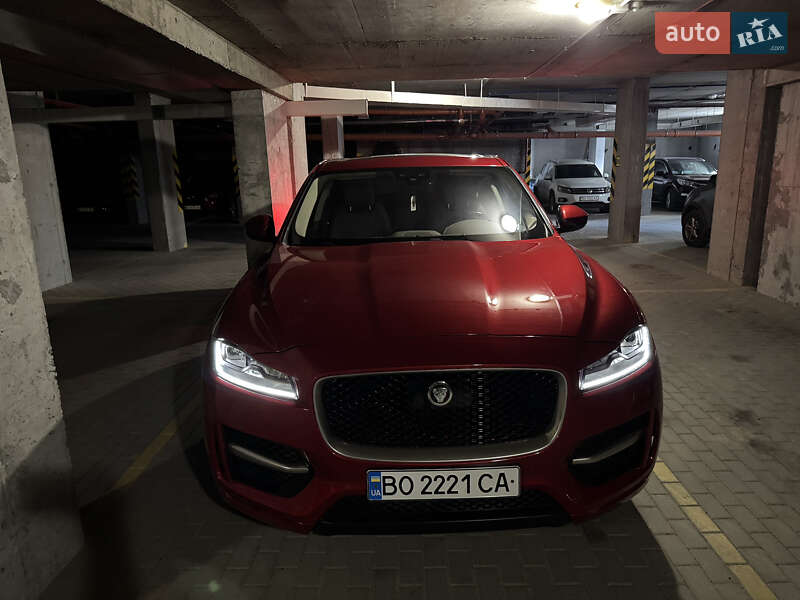 Внедорожник / Кроссовер Jaguar F-Pace 2018 в Тернополе