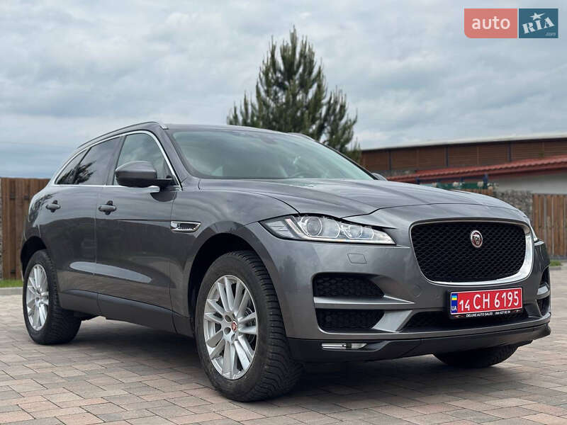 Позашляховик / Кросовер Jaguar F-Pace 2018 в Івано-Франківську