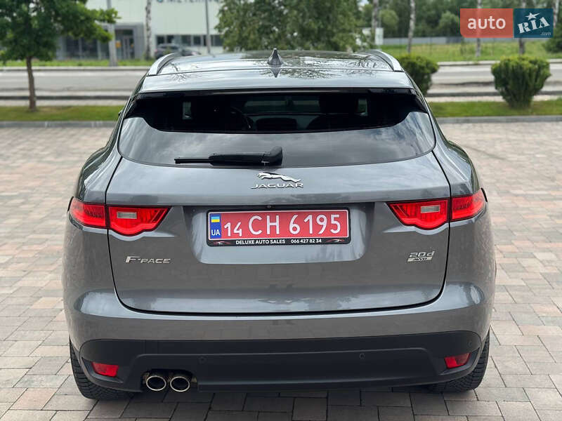 Позашляховик / Кросовер Jaguar F-Pace 2018 в Івано-Франківську