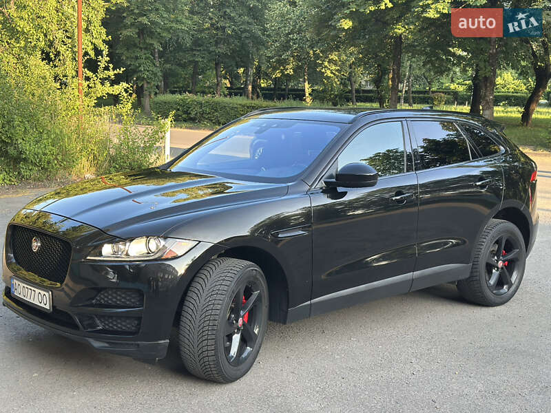 Внедорожник / Кроссовер Jaguar F-Pace 2016 в Львове