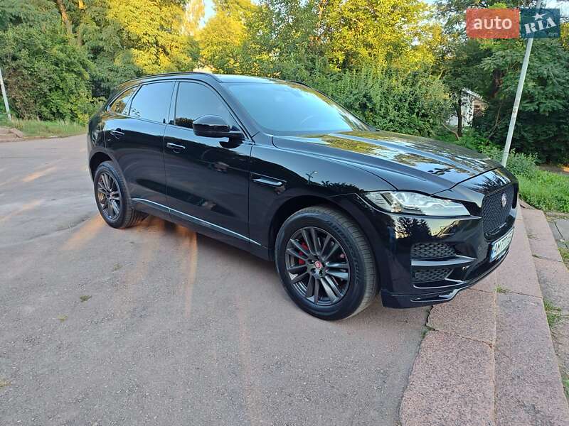 Внедорожник / Кроссовер Jaguar F-Pace 2017 в Житомире