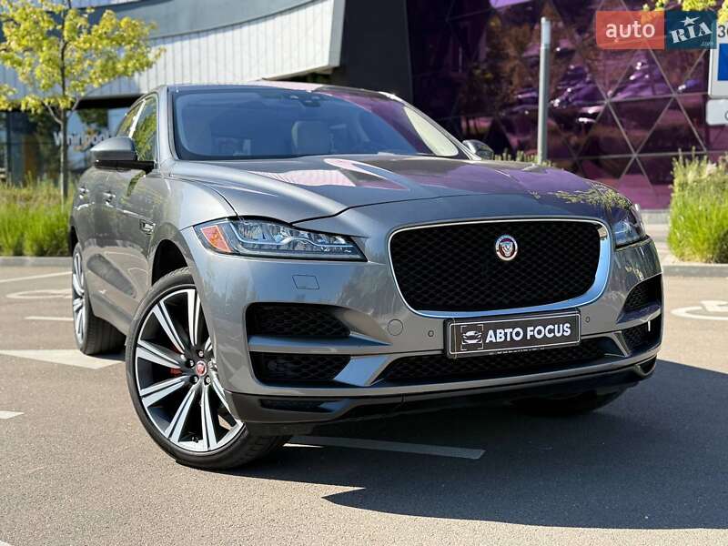 Внедорожник / Кроссовер Jaguar F-Pace 2017 в Киеве фото 4 Внедорожник / Кроссовер Jaguar F-Pace 2017 в Киеве