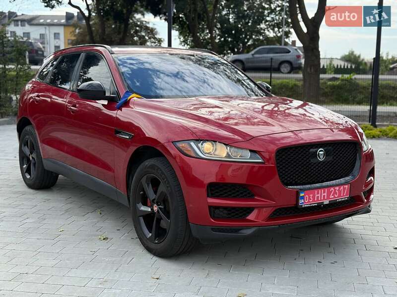 Позашляховик / Кросовер Jaguar F-Pace 2019 в Луцьку