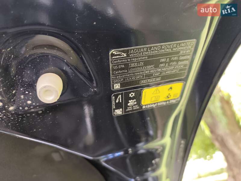 Внедорожник / Кроссовер Jaguar F-Pace 2018 в Львове фото 28 Внедорожник / Кроссовер Jaguar F-Pace 2018 в Львове