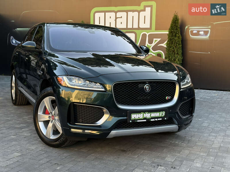 Позашляховик / Кросовер Jaguar F-Pace 2016 в Києві