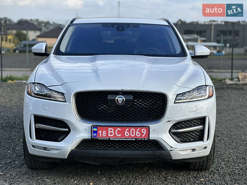 Внедорожник / Кроссовер Jaguar F-Pace 2017 в Луцке