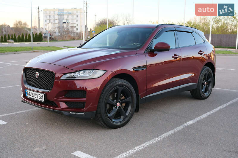 Внедорожник / Кроссовер Jaguar F-Pace 2016 в Киеве