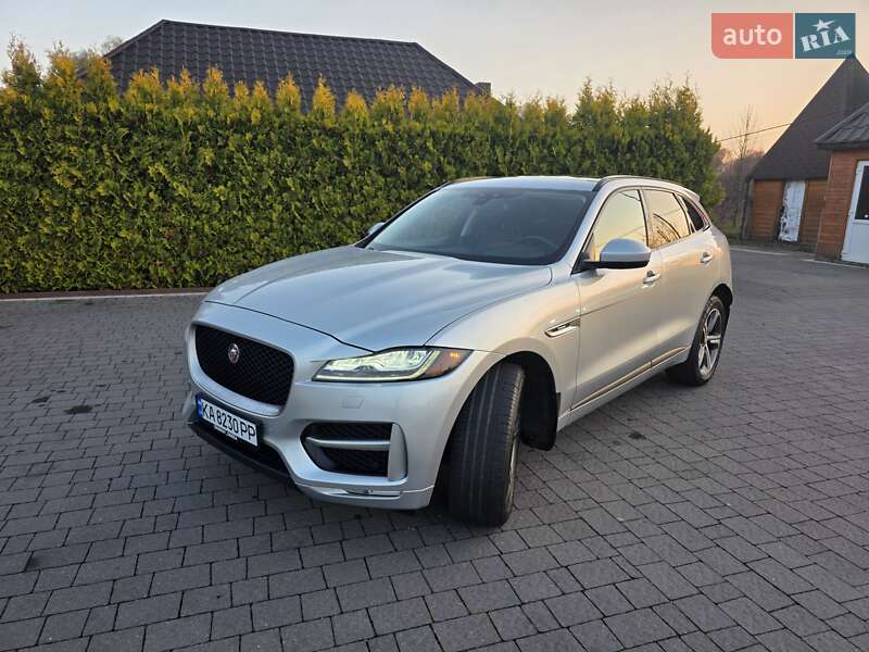 Внедорожник / Кроссовер Jaguar F-Pace 2017 в Львове