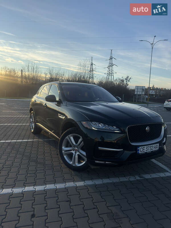 Внедорожник / Кроссовер Jaguar F-Pace 2017 в Черновцах
