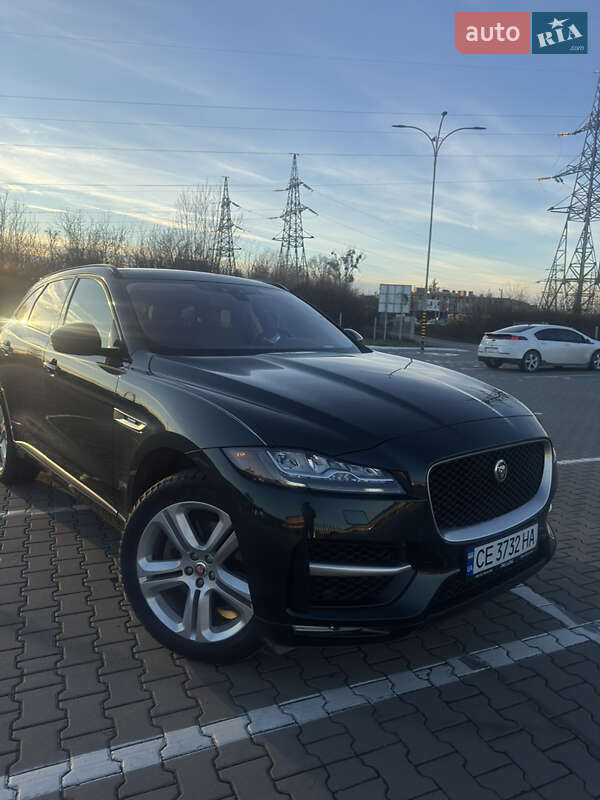 Внедорожник / Кроссовер Jaguar F-Pace 2017 в Черновцах