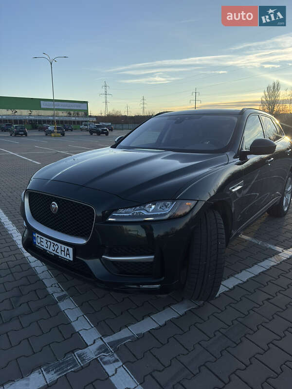Внедорожник / Кроссовер Jaguar F-Pace 2017 в Черновцах
