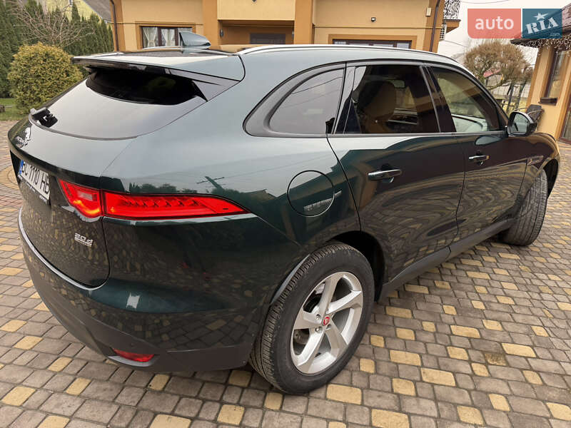Внедорожник / Кроссовер Jaguar F-Pace 2017 в Львове