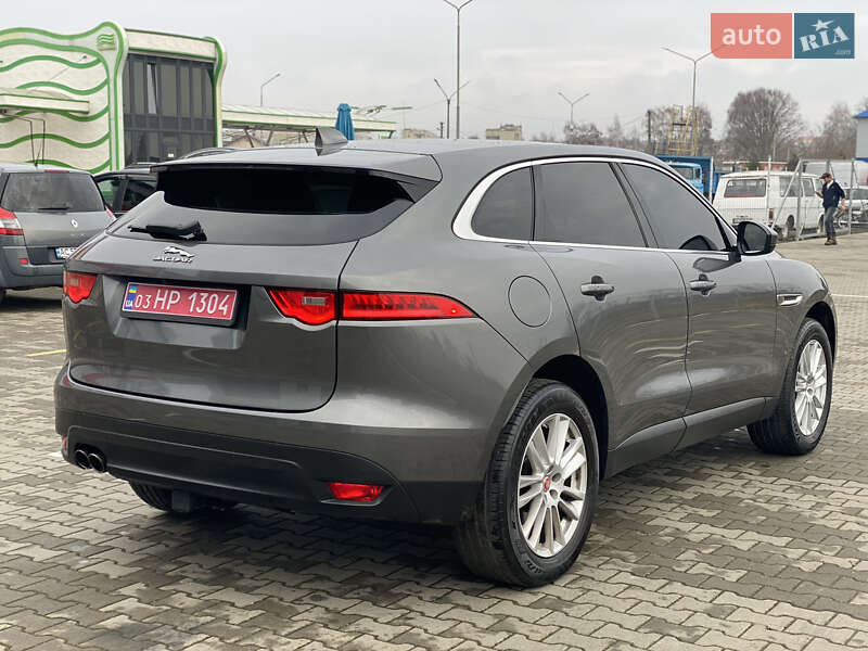 Внедорожник / Кроссовер Jaguar F-Pace 2017 в Нововолынске фото 8 Внедорожник / Кроссовер Jaguar F-Pace 2017 в Нововолынске