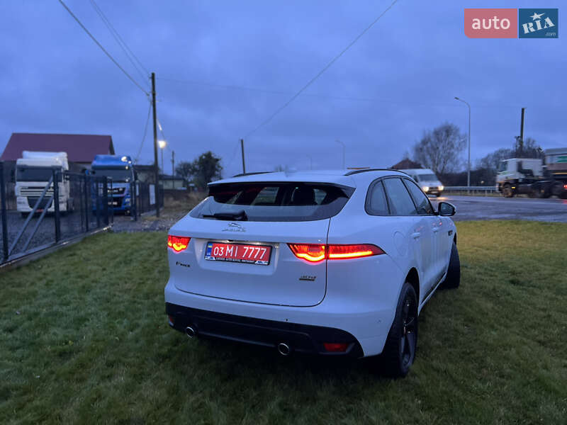 Внедорожник / Кроссовер Jaguar F-Pace 2017 в Ковеле