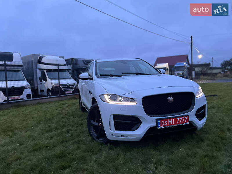 Внедорожник / Кроссовер Jaguar F-Pace 2017 в Ковеле