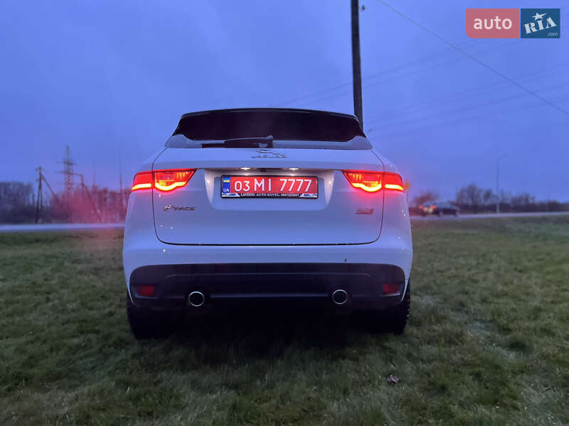 Внедорожник / Кроссовер Jaguar F-Pace 2017 в Ковеле