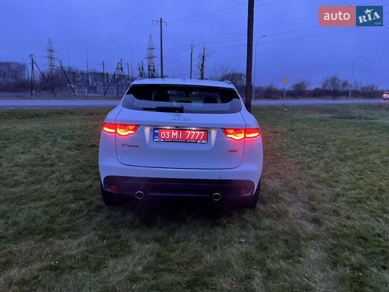 Внедорожник / Кроссовер Jaguar F-Pace 2017 в Ковеле