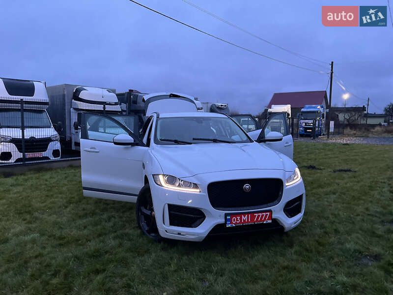 Внедорожник / Кроссовер Jaguar F-Pace 2017 в Ковеле