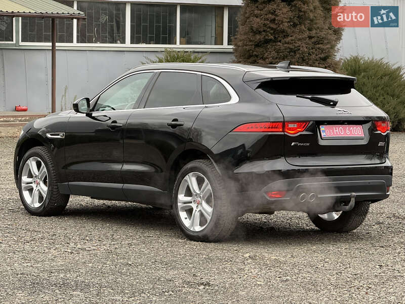 Позашляховик / Кросовер Jaguar F-Pace 2017 в Луцьку