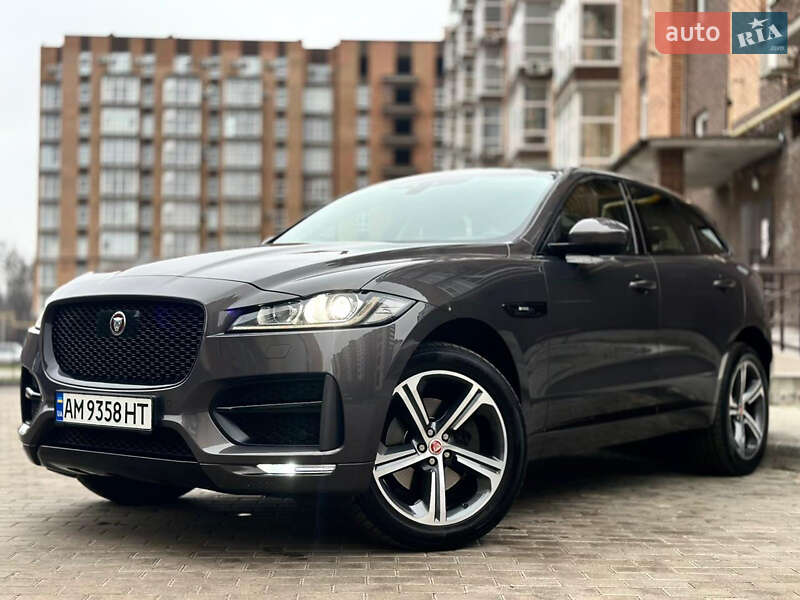 Внедорожник / Кроссовер Jaguar F-Pace 2016 в Житомире