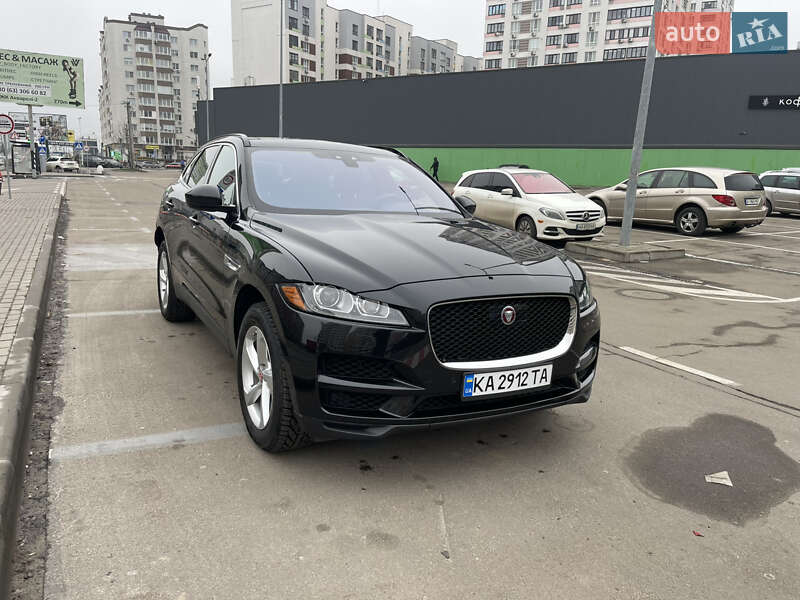 2018 Jaguar F-Pace, VIN SADCJ2FX0KA361028:plate — фото 1 (autoria)