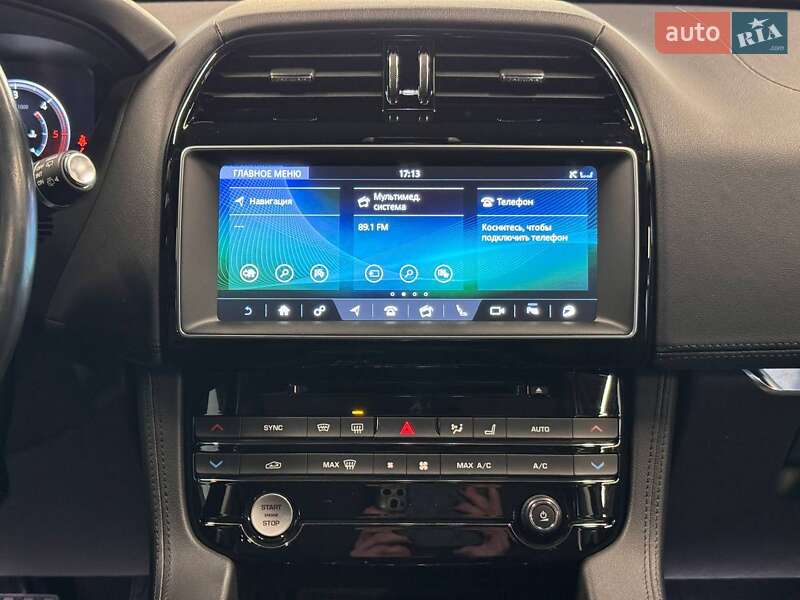 Внедорожник / Кроссовер Jaguar F-Pace 2017 в Львове