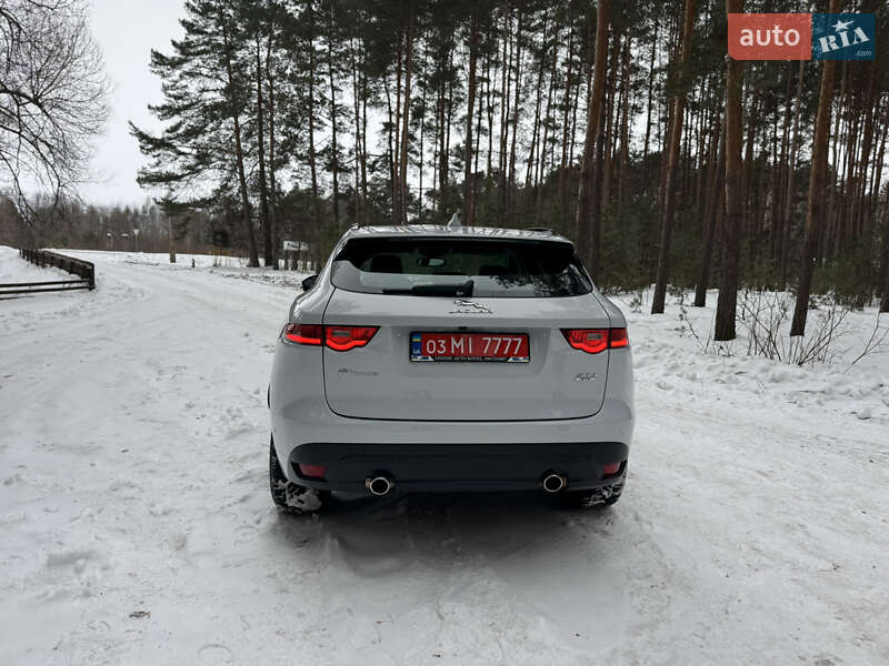 Внедорожник / Кроссовер Jaguar F-Pace 2017 в Ковеле