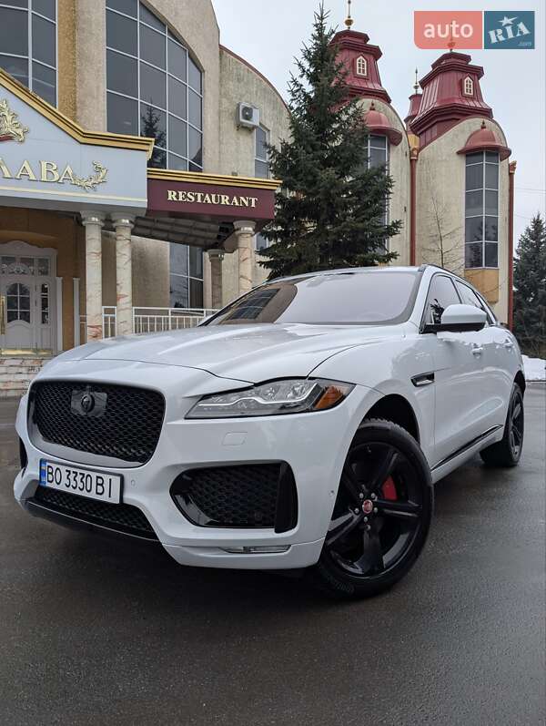 2018 Jaguar F-Pace, VIN SADCM2FV7JA298241:plate — фото 1 (autoria)