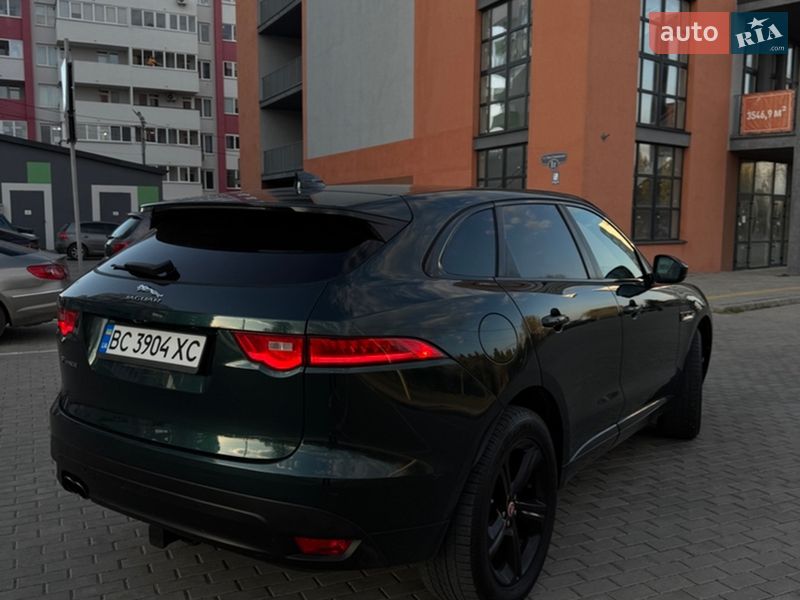 Внедорожник / Кроссовер Jaguar F-Pace 2017 в Львове