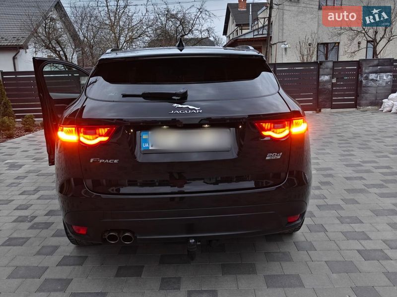 2016 Jaguar F-Pace, VIN SADCA2BN0HA499455:plate — фото 1 (autoria)