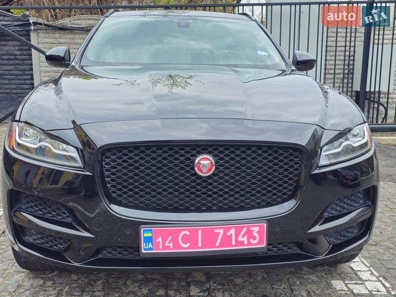 2018 Jaguar F-Pace, VIN SADCK2FX5JA322432:plate — фото 1 (autoria)