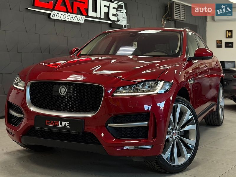 Внедорожник / Кроссовер Jaguar F-Pace 2018 в Тернополе