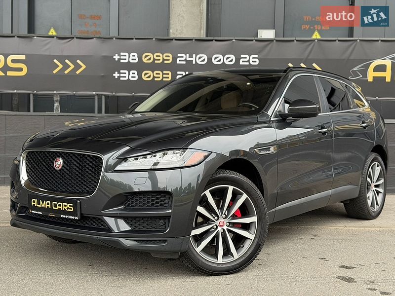 Позашляховик / Кросовер Jaguar F-Pace 2016 в Києві