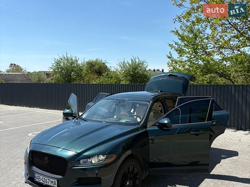 Внедорожник / Кроссовер Jaguar F-Pace 2017 в Виннице