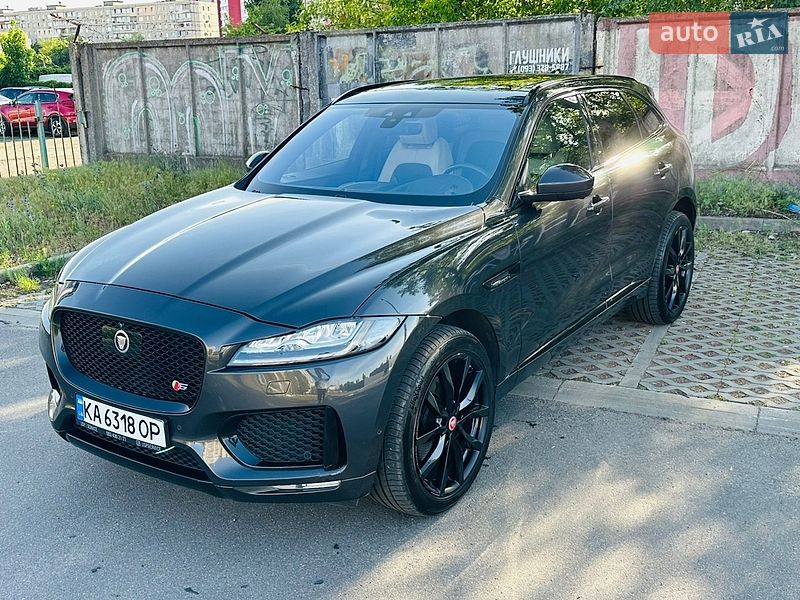 Внедорожник / Кроссовер Jaguar F-Pace 2018 в Киеве