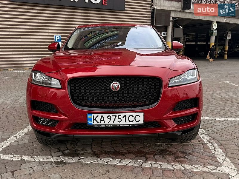 Внедорожник / Кроссовер Jaguar F-Pace 2017 в Харькове