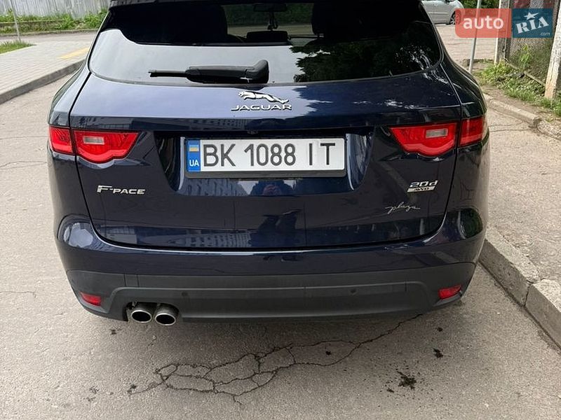 Позашляховик / Кросовер Jaguar F-Pace 2017 в Рівному