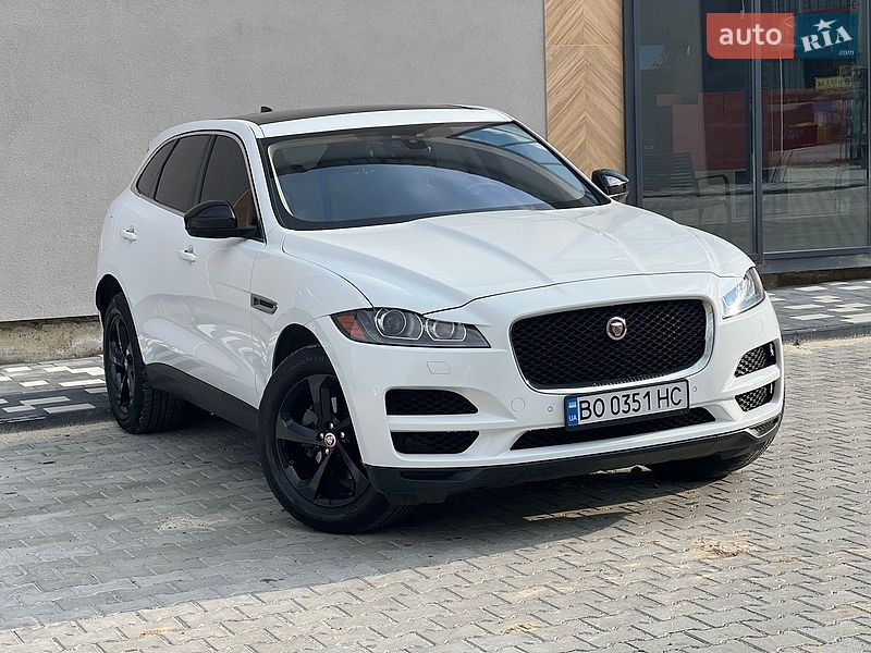 Позашляховик / Кросовер Jaguar F-Pace 2019 в Тернополі