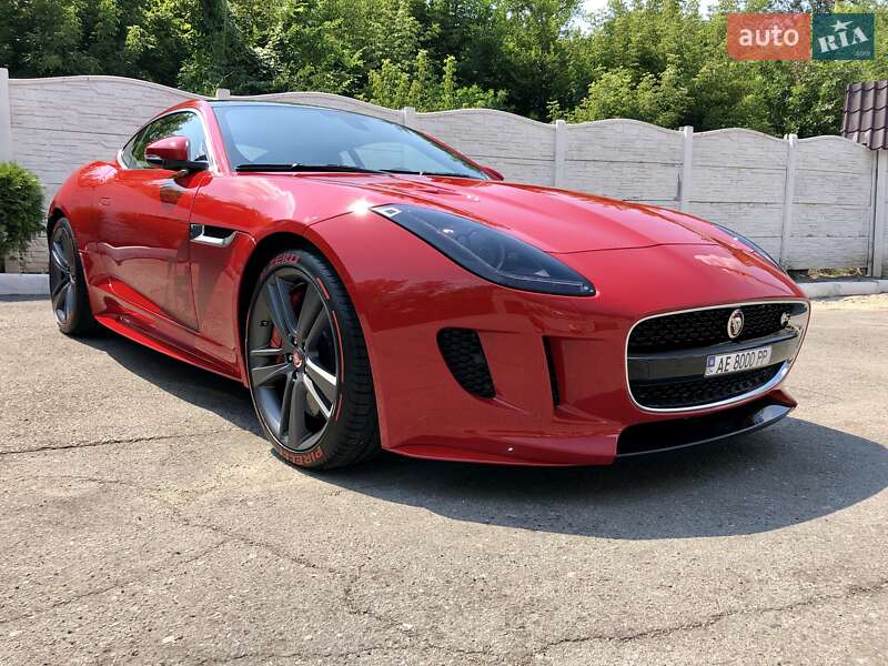 Купе Jaguar F-Type 2016 в Днепре
