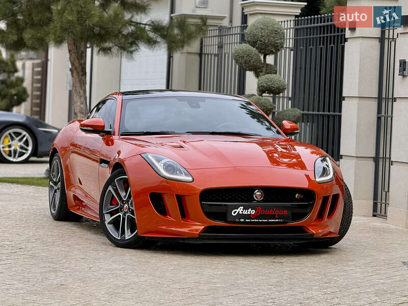 Купе Jaguar F-Type 2016 в Одесі